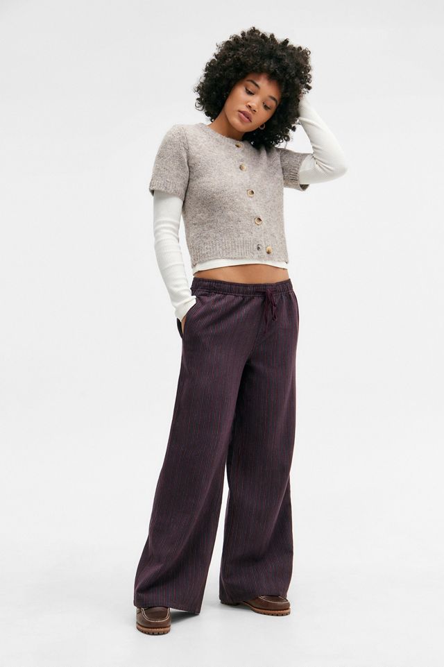 UO Lofty Short Sleeve Cardigan #1