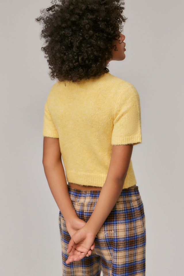 UO Lofty Short Sleeve Cardigan #4