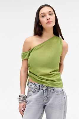 Haut asymétrique transparent UO