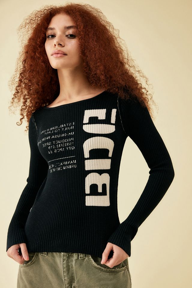 BDG Acid Rib Vertical Logo Top #1