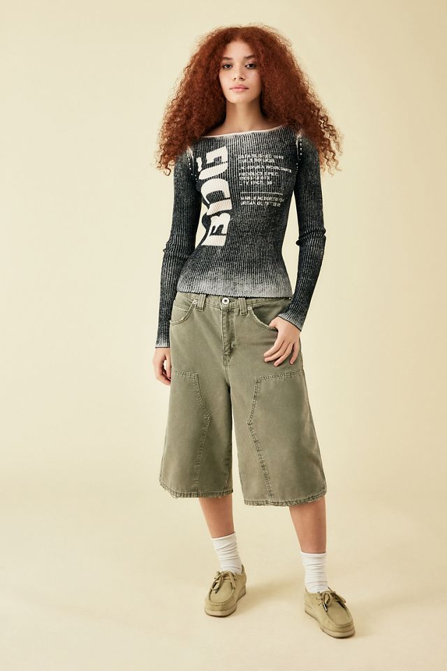 BDG Acid Rib Vertical Logo Top #2
