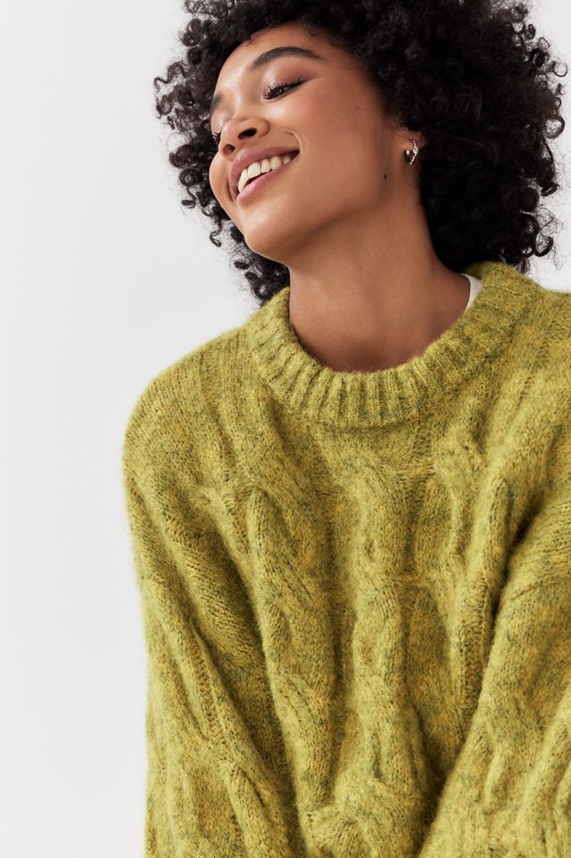 Kimchi Blue Boston Lofty Cable Knit Jumper #3
