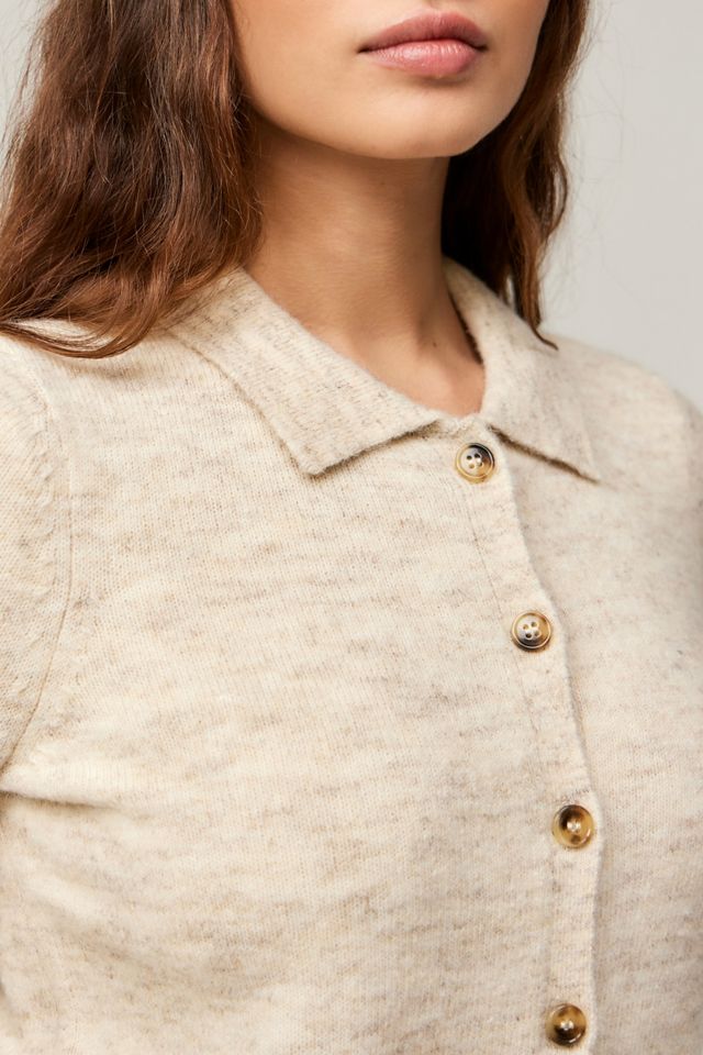 UO Collared Button-Through Cardigan #1