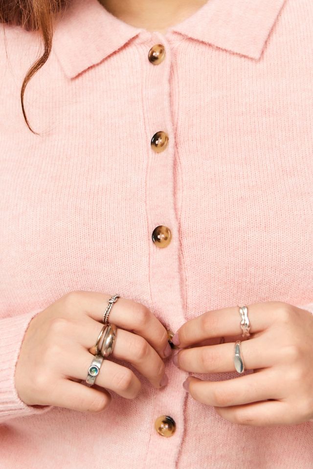 UO Collared Button-Through Cardigan #3