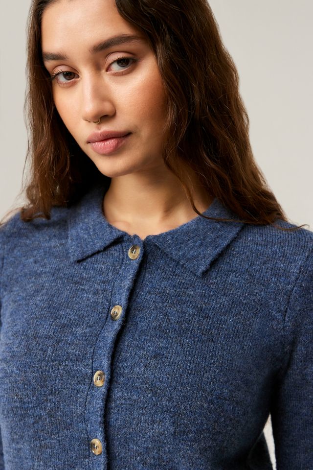 UO Collared Button-Through Cardigan #1