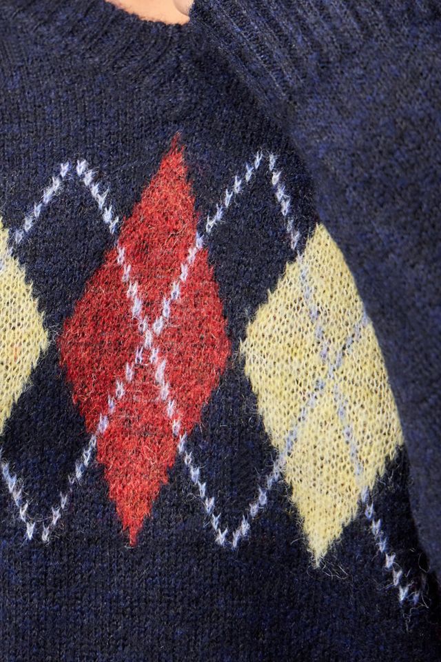iets frans... Argyle Knit Jumper #3