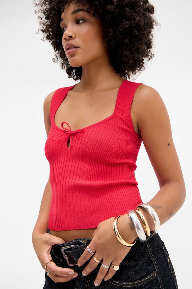 UO Sleeveless Rib Top #2