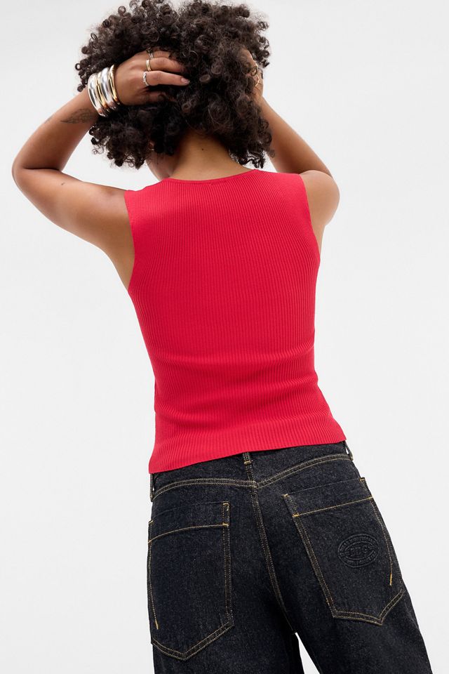 UO Sleeveless Rib Top #3