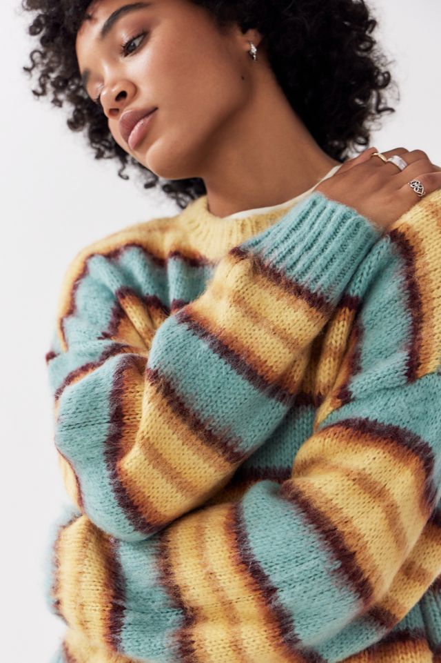 BDG Stripe Brushed Knit Jumper #2