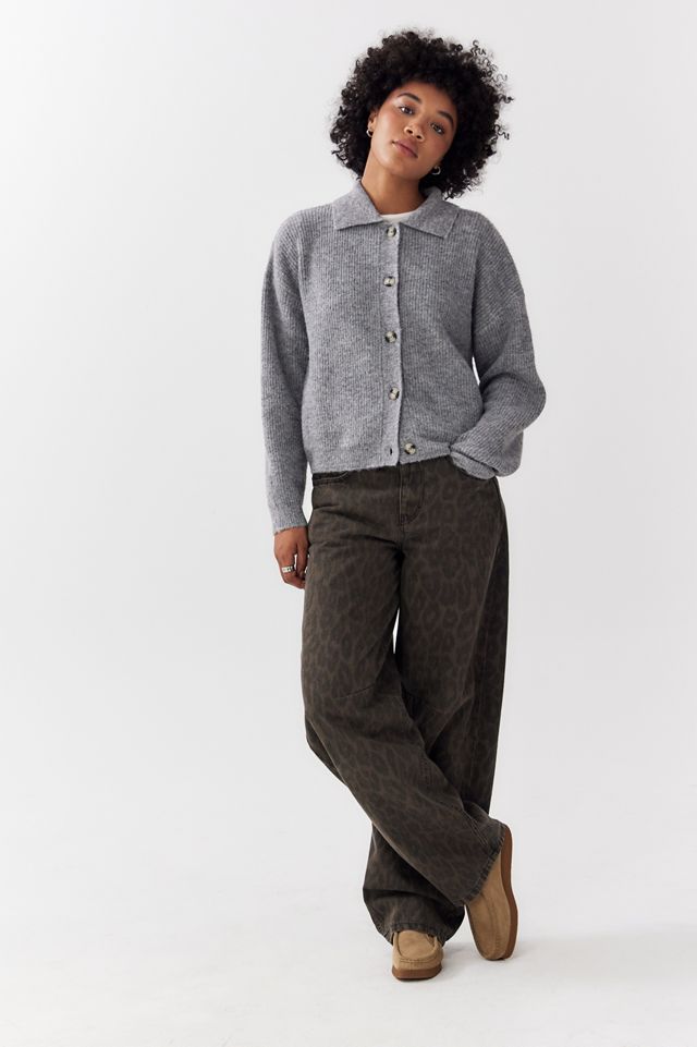 BDG Strickcardigan mit Kragen #2