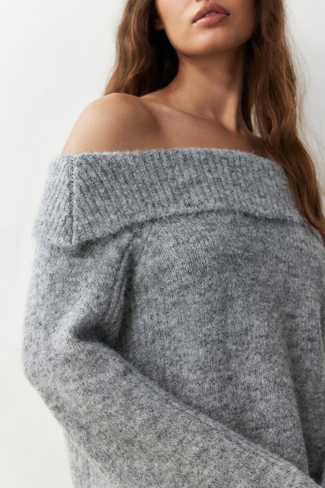 Kimchi Blue Lofty Bardot Jumper #1