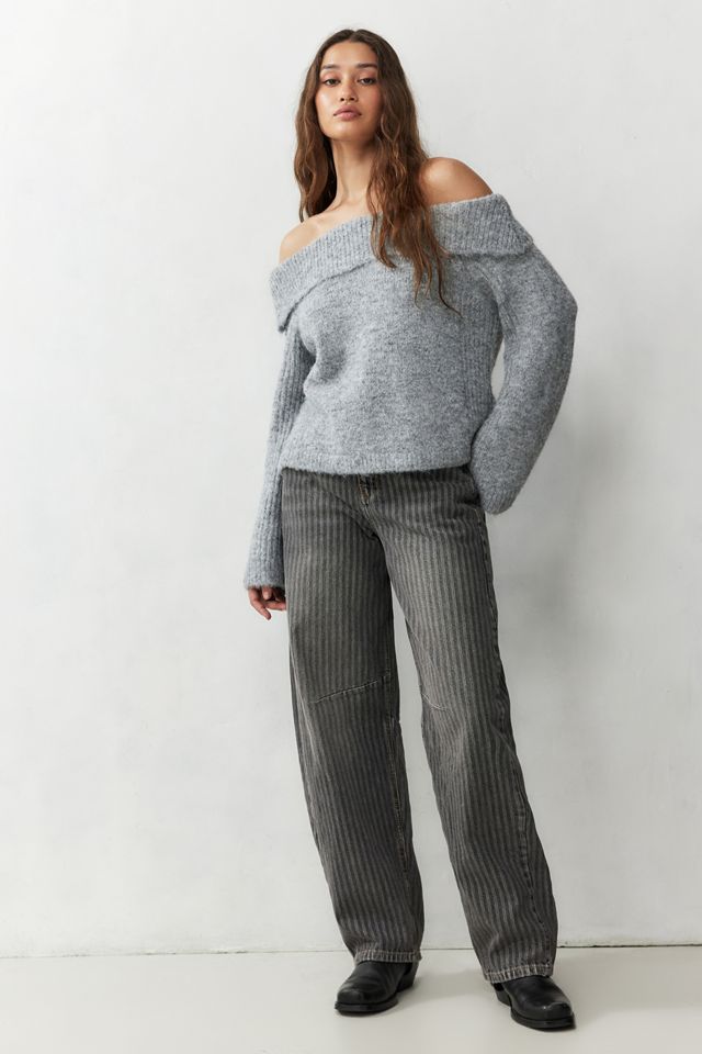 Kimchi Blue Lofty Bardot Jumper #2