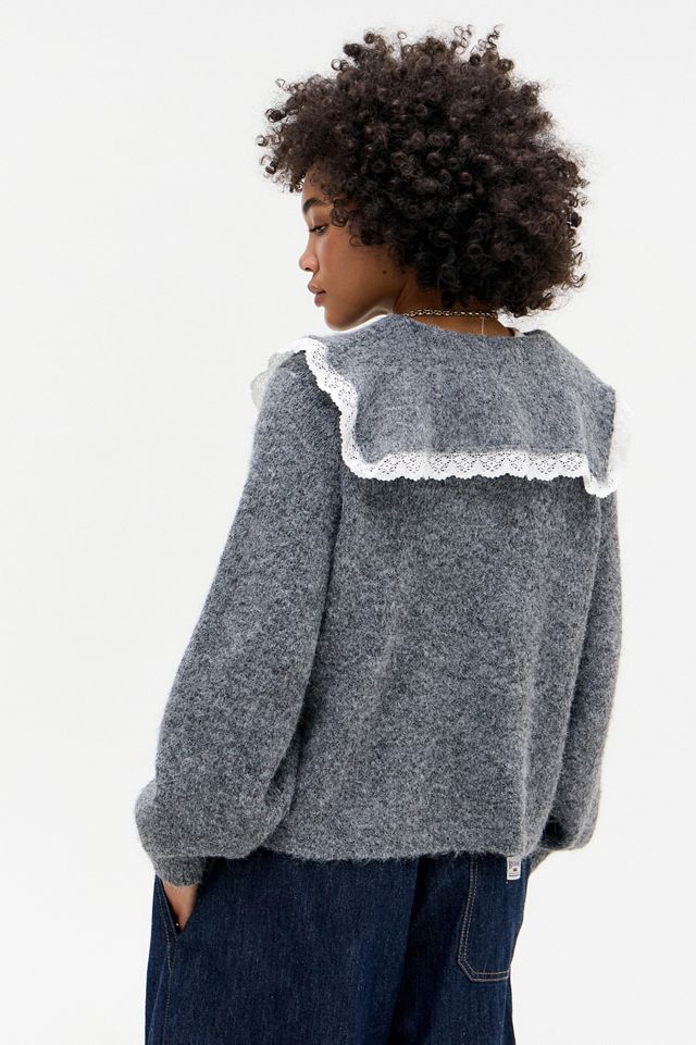 BDG Jesse Lace Collar Cardigan #3