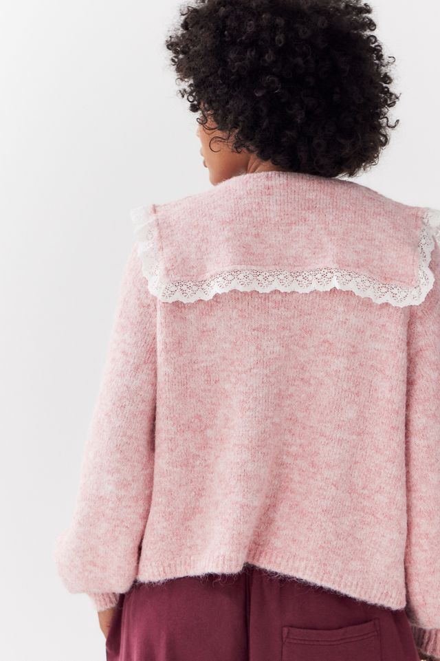 BDG Jesse Lace Collar Cardigan #4