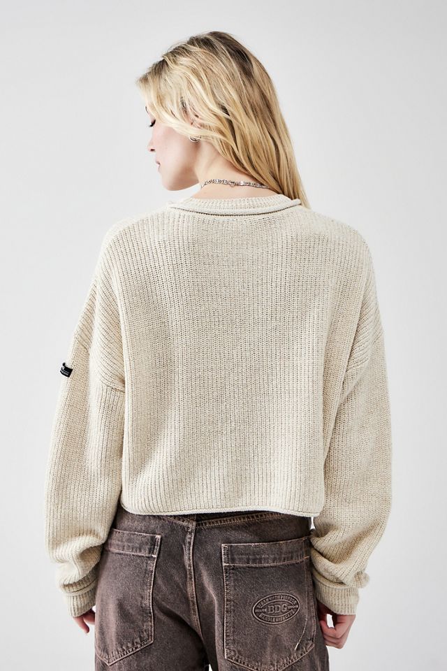 BDG Ecru Cotton Twist Knit Jumper #3