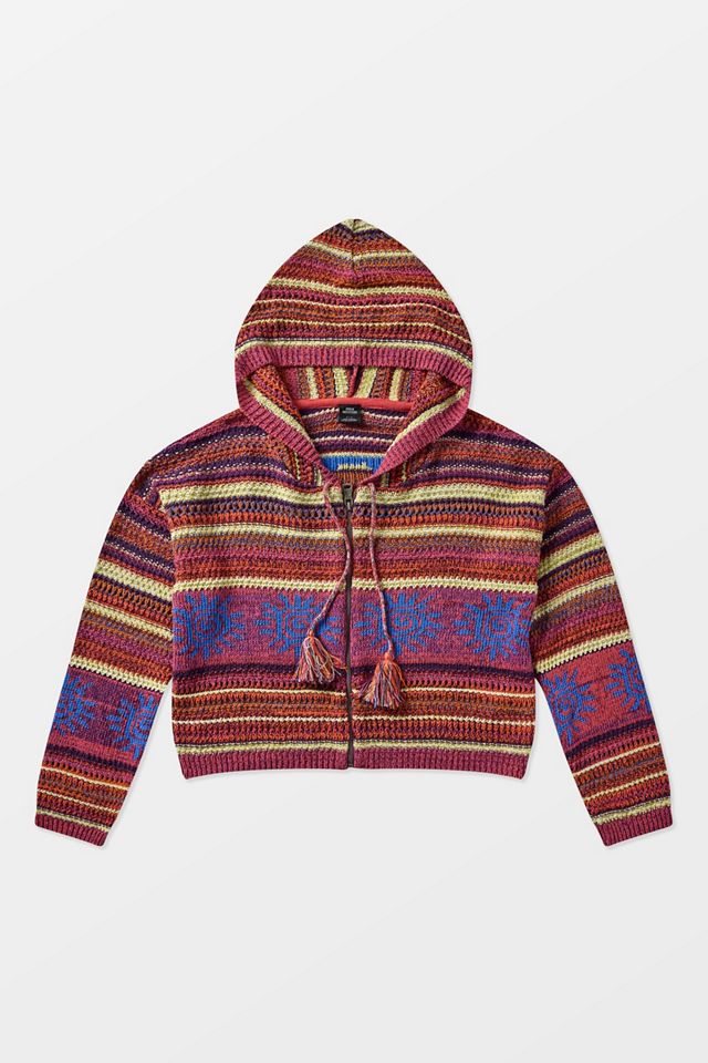 UO Sunshine Festival Knit Hoodie #5