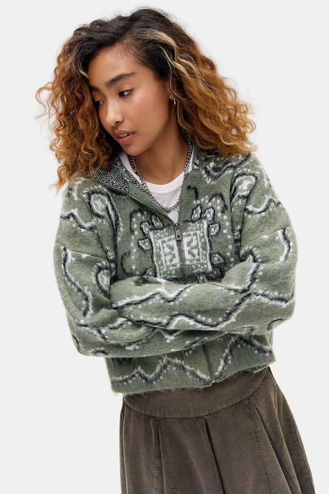 UO Bandana Brushed Hoodie #2