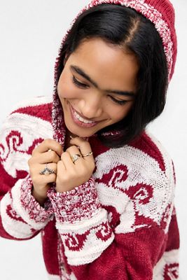 UO Lobster Button-Through Slub Cardigan