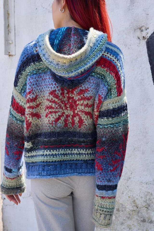 Sudadera con Capucha de Punto Jacquard Spacedye UO #2
