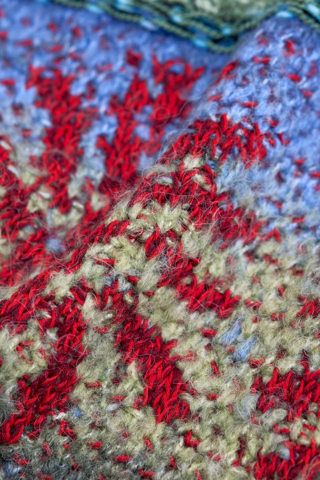 Sudadera con Capucha de Punto Jacquard Spacedye UO #5