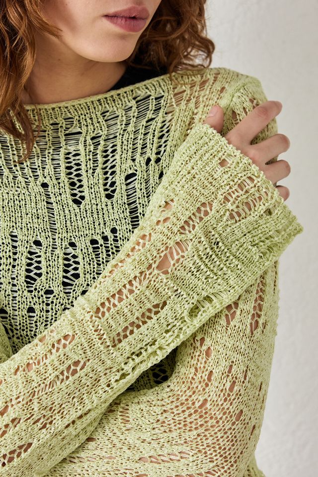 UO Carla Maglia a Maniche Lunghe con Scollo a V Intagliato #2
