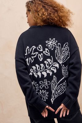 UO Foliage Pattern Skate Jumper