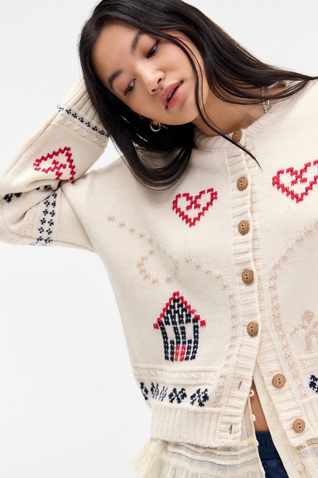 UO Nell Cross Stitch Cardigan #4