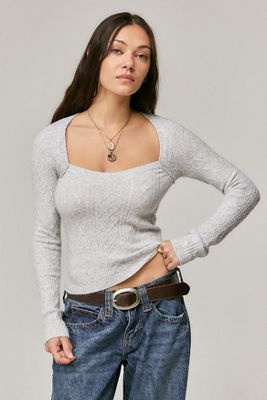 Top de Punto Trenzado UO
