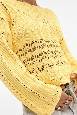 UO Cooper Stitchy Bobble Jumper