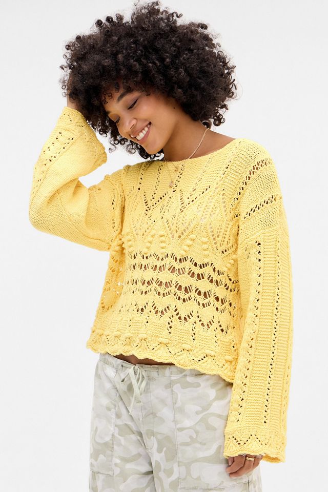 UO Cooper Stitchy Bobble Jumper #2
