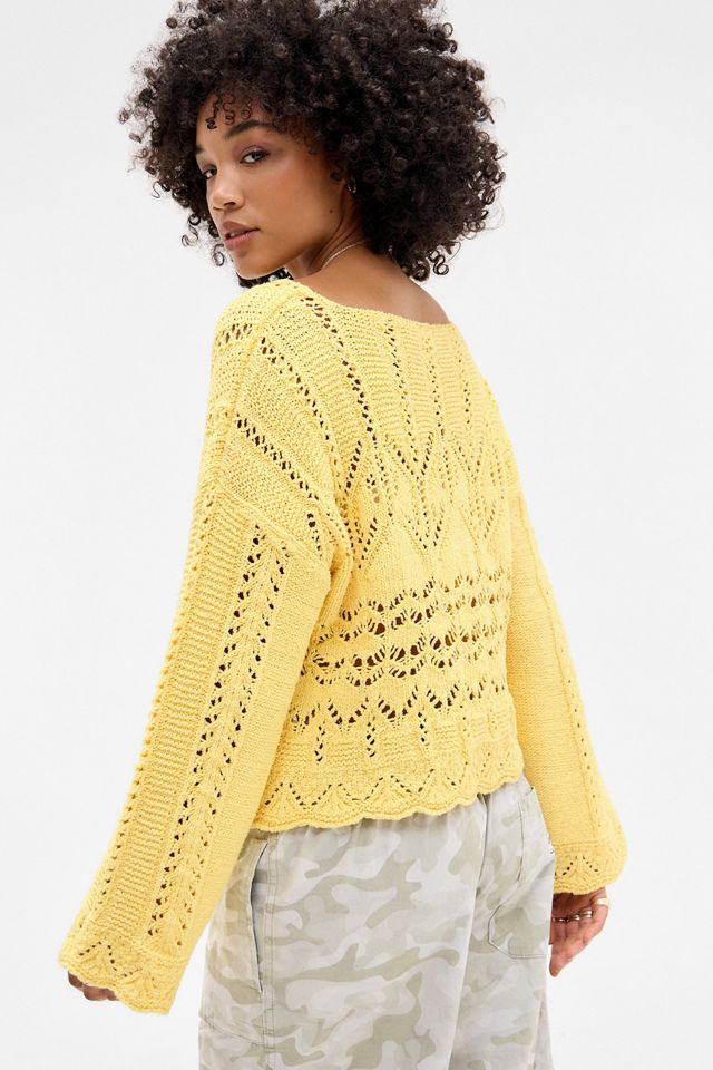UO Cooper Stitchy Bobble Jumper #3