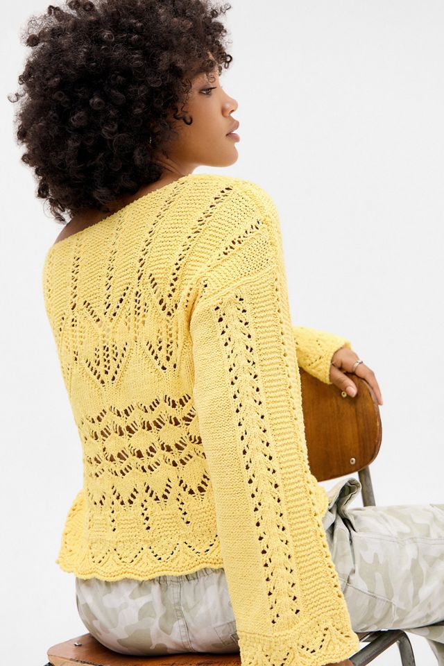 UO Cooper Stitchy Bobble Jumper #4