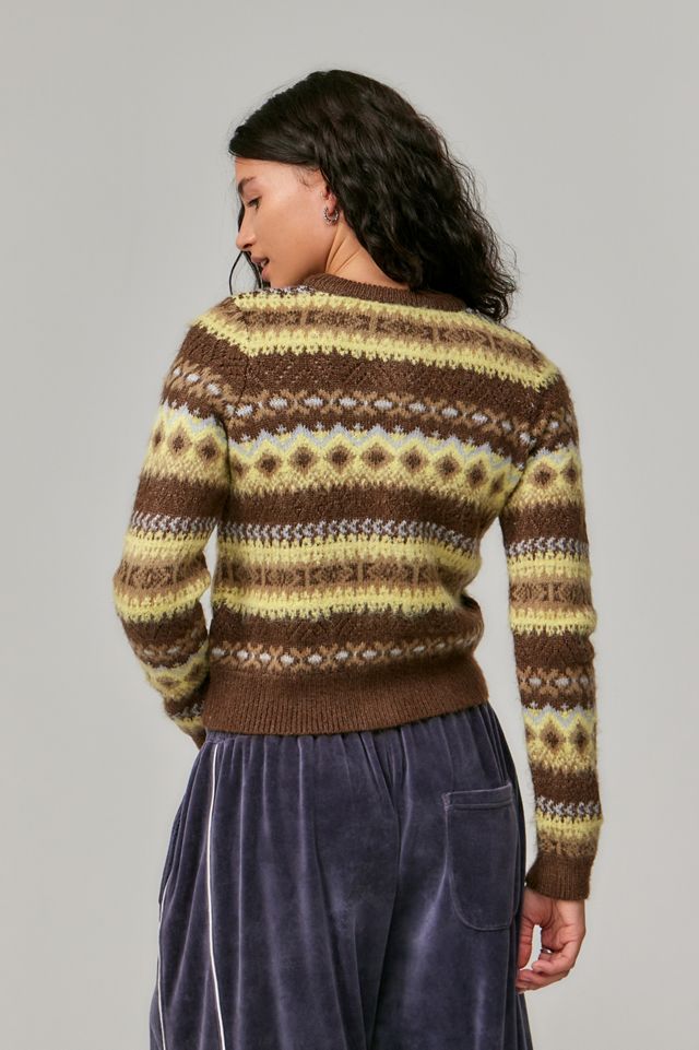 UO Fairisle Knit Cardigan #3