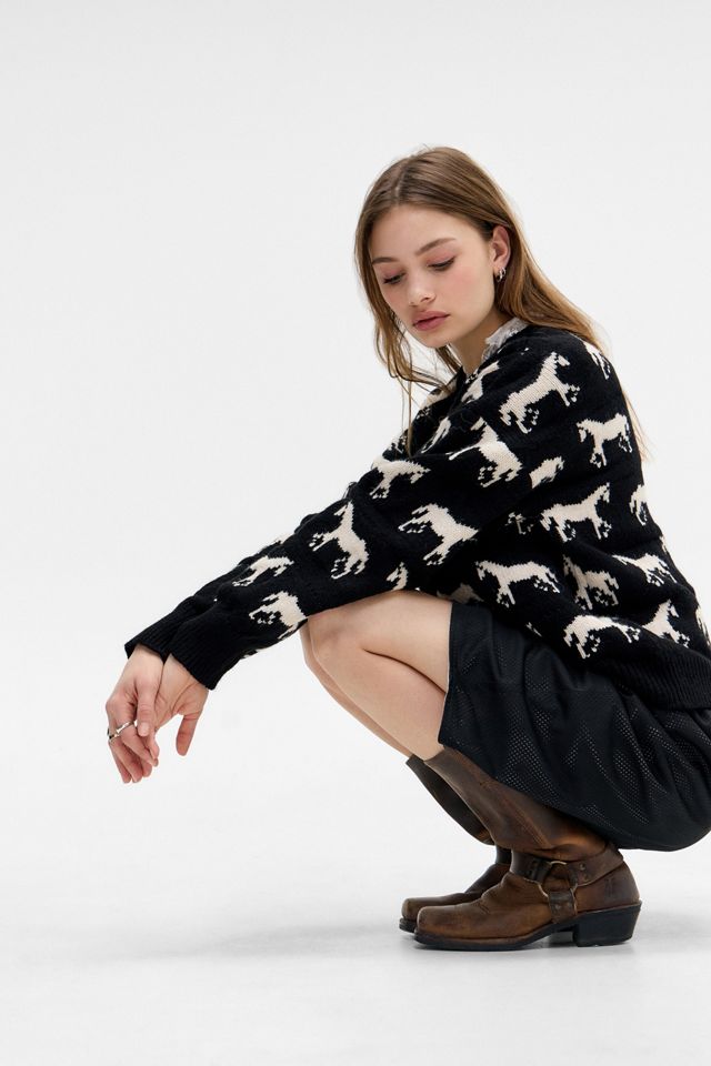 UO Horses Pattern Cardigan #4