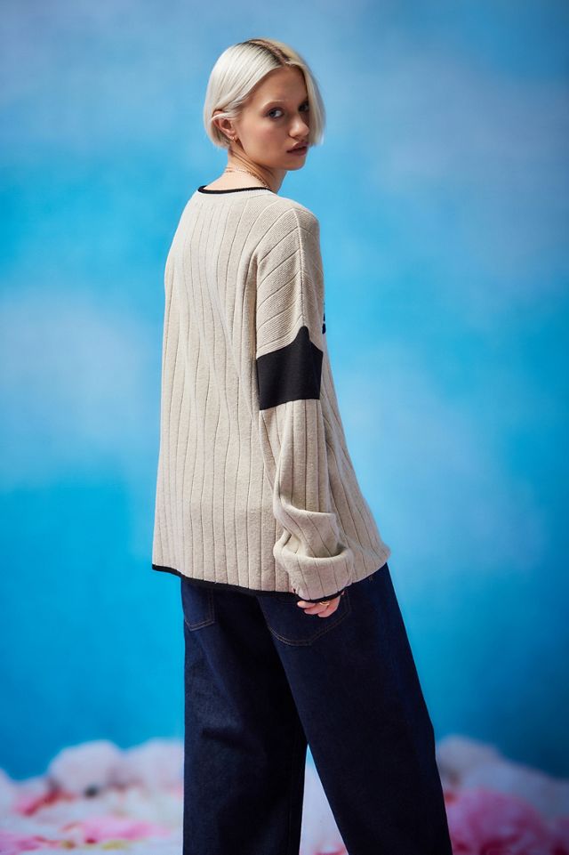 iets frans... Sporty V-Neck Jumper  #2