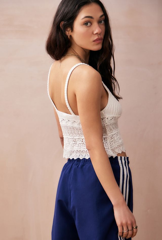 UO Gigi Open Stitch Knitted Cami Top #3