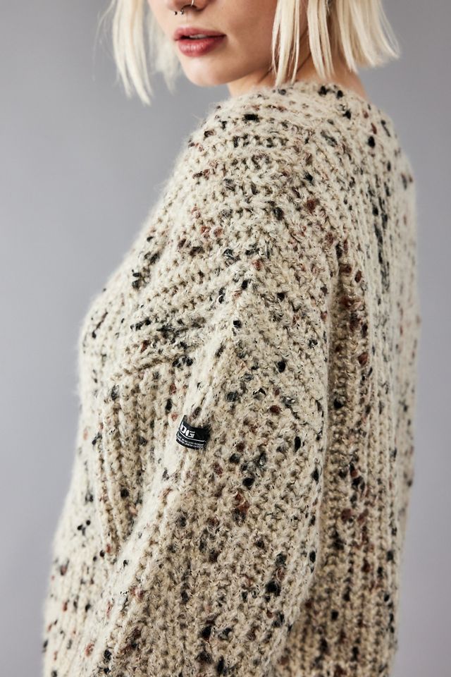 BDG Speckled Knit Crew Jumper | Urban Outfitters UK