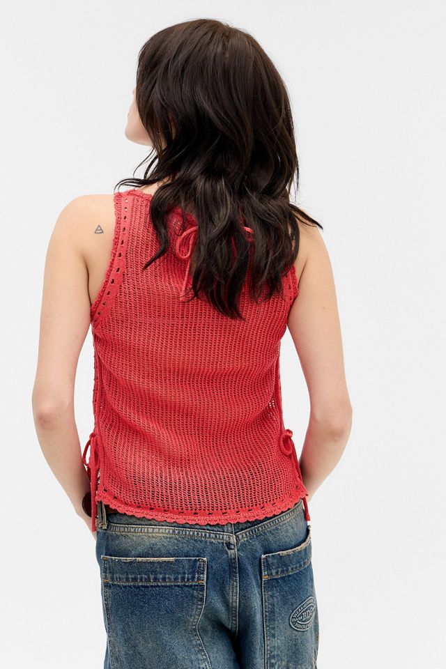 UO Floral Knit Top #4