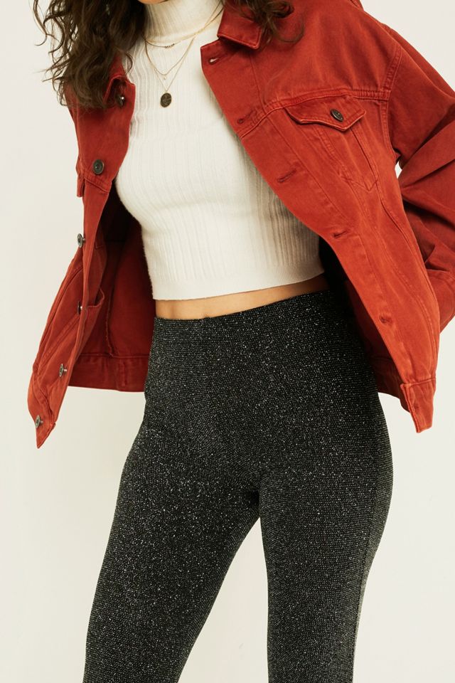 BDG - Veste camionneur en denim rouge brique style Western #4