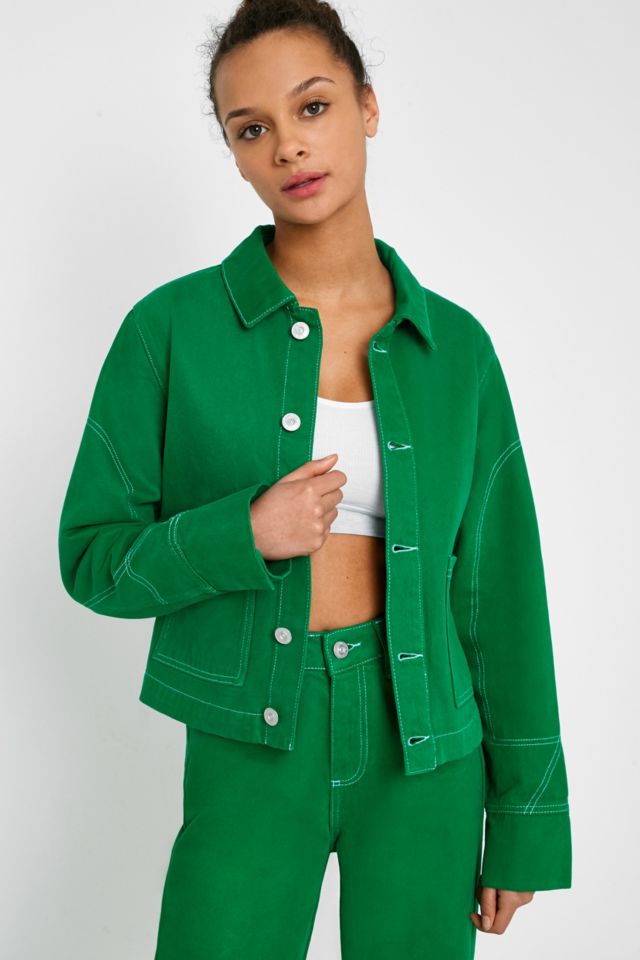 BDG Green Utility Jacket Urban Outfitters DE