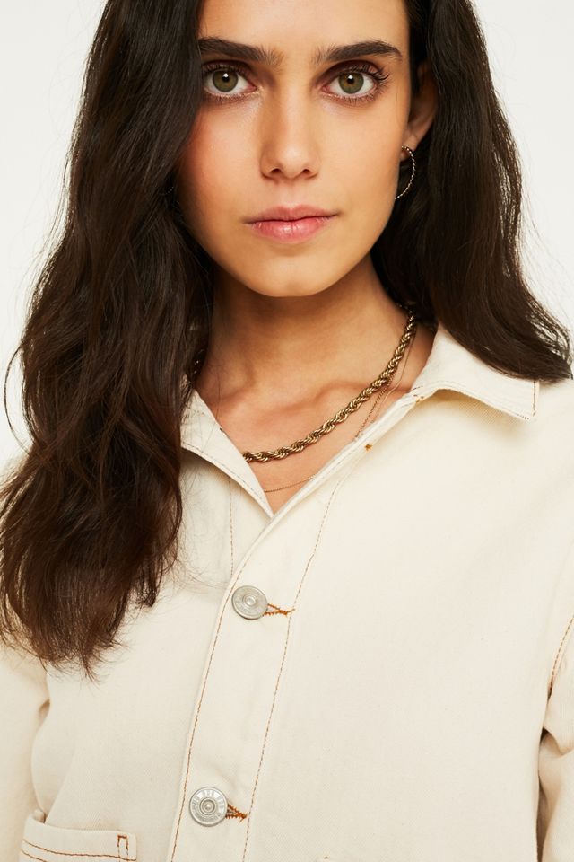 BDG Ecru Utility Jacket #1