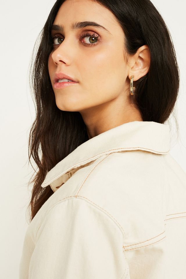 BDG Ecru Utility Jacket #4