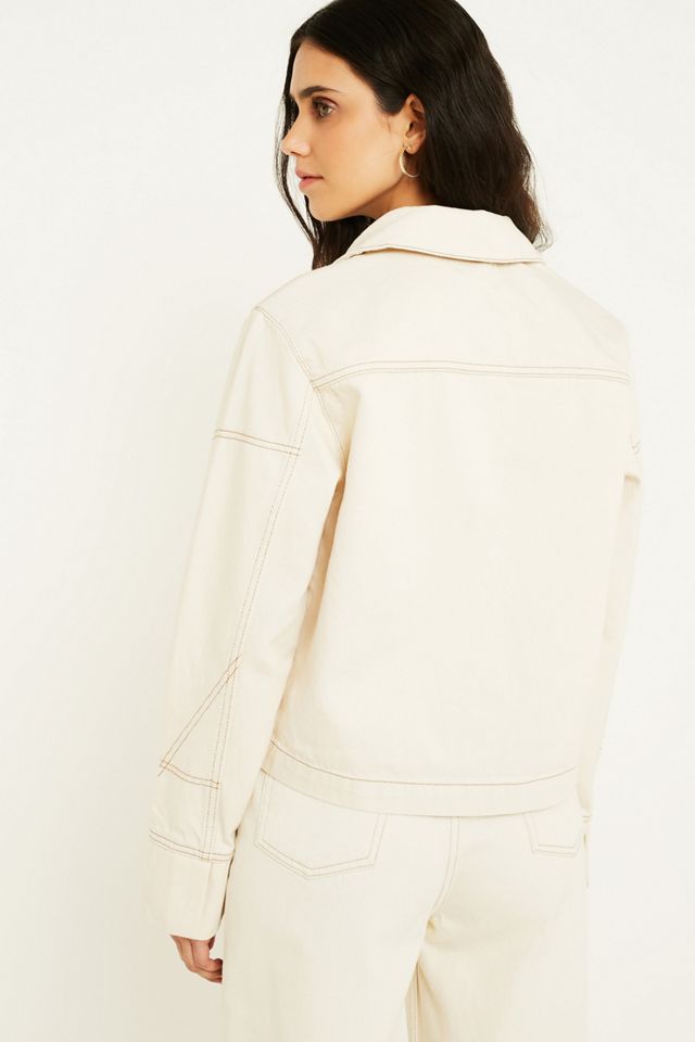 BDG Ecru Utility Jacket #5