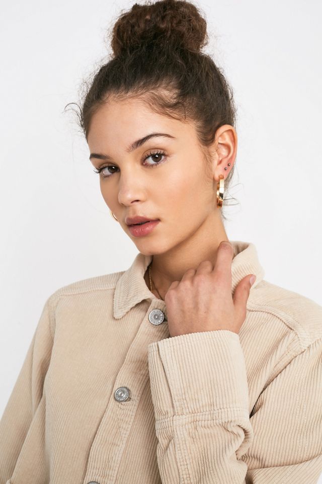 BDG Ecru Corduroy Chaqueta utility #3