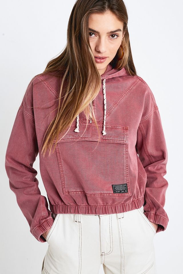 UO Pink Utility Popover Jacket #1
