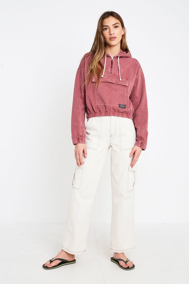 UO Pink Utility Popover Jacket #3