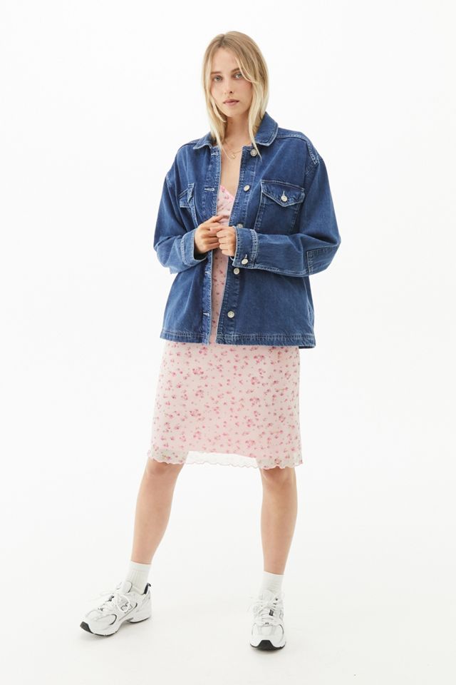 BDG Contrast Stitch Denim Shirt Jacket #3