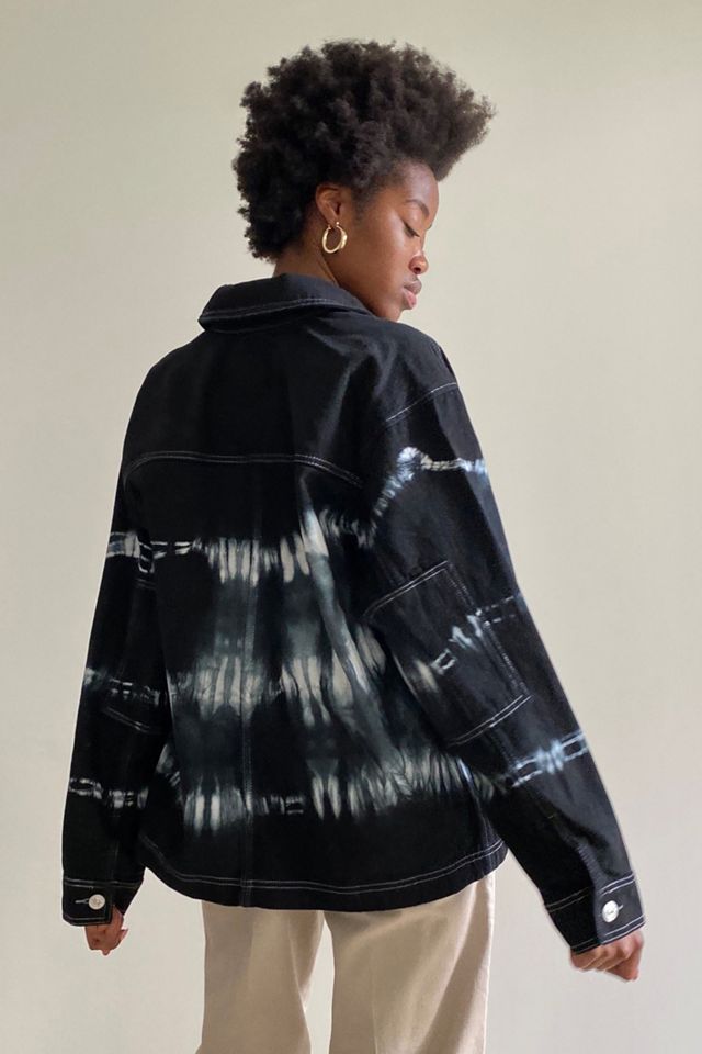 BDG - Surchemise en denim tie-dye monochrome #1