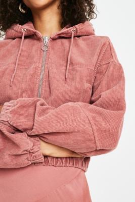 pink corduroy jacket urban outfitters