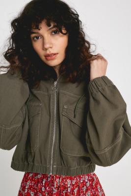 cropped jacket urban outfitters